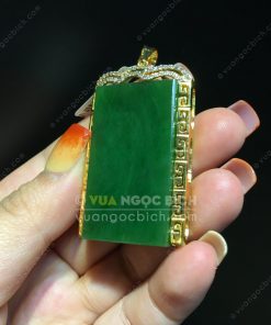 Mặt Dây Ngọc Bích Nephrite Jade (VNB-MD227-1) 33 Mặt Dây Ngọc Bích Nephrite Jade (VNB-MD227-1)