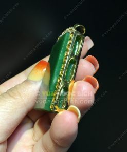 Mặt Dây Ngọc Bích Nephrite Jade (VNB-MD227-1) 32 Mặt Dây Ngọc Bích Nephrite Jade (VNB-MD227-1)