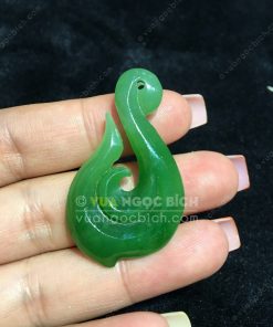 Mặt Dây Ngọc Bích Nephrite Jade (VNB-MD243) 14 Mặt Dây Ngọc Bích Nephrite Jade (VNB-MD243)