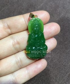 Mặt Phật Bà Quan Âm Ngọc Bích RUS VVIP Bọc Vàng (VNB-MD206-1) 22 Mặt Phật Bà Quan Âm Ngọc Bích RUS VVIP Bọc Vàng (VNB - MD206-1)