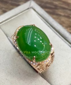 Nhẫn Ngọc Bích Nephrite Jade (VNB-NN116) 16 Nhẫn Ngọc Bích Nephrite Jade (VNB-NN116)