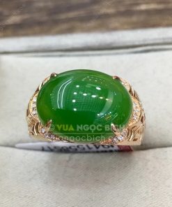 Nhẫn Ngọc Bích Nephrite Jade (VNB-NN116)