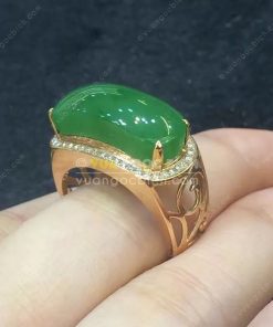 Nhẫn Ngọc Bích Nephrite Jade (VNB-NN119)