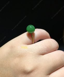 Nhẫn Ngọc Bích Nephrite Jade (VNB-NN081) 26 Nhẫn Ngọc Bích Nephrite Jade (VNB-NN081)