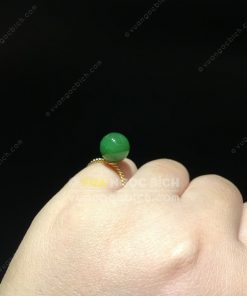 Nhẫn Ngọc Bích Nephrite Jade (VNB-NN081) 24 Nhẫn Ngọc Bích Nephrite Jade (VNB-NN081)