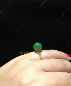 Nhẫn Ngọc Bích Nephrite Jade (VNB-NN081) 22 Nhẫn Ngọc Bích Nephrite Jade (VNB-NN081)