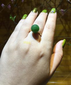 Nhẫn Ngọc Bích Nephrite Jade (VNB-NN081) 21 Nhẫn Ngọc Bích Nephrite Jade (VNB-NN081)