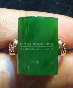 Nhẫn Ngọc Bích Nephrite Jade (VNB-NN107) 15 Nhẫn Ngọc Bích Nephrite Jade (VNB-NN107)