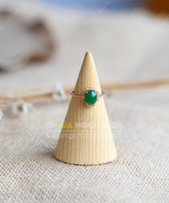 Nhẫn Ngọc Bích Nephrite Jade (VNB-NN108) 15 Nhẫn Ngọc Bích Nephrite Jade (VNB-NN108)