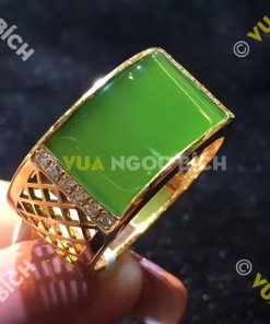 Nhẫn Ngọc Bích Nephrite Jade (VNB-NN110)