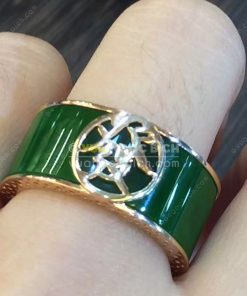 Nhẫn Ngọc Bích Nephrite Jade (VNB-NN112) 15 Nhẫn Ngọc Bích Nephrite Jade (VNB-NN112)