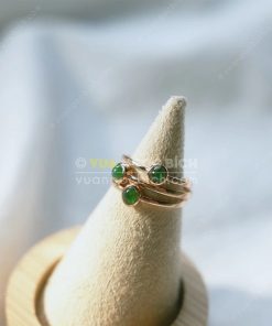 Nhẫn Ngọc Bích Nephrite Jade (VNB-NN113) 14 Nhẫn Ngọc Bích Nephrite Jade (VNB-NN113)