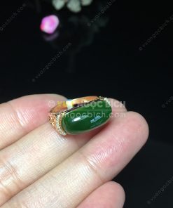 Nhẫn Ngọc Bích Nephrite Jade (VNB-NN115)