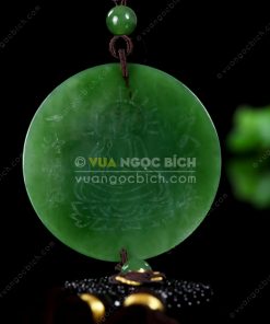 Treo xe ô tô Ngọc Bích Nephrite Jade (VNB-VPPT018)