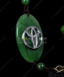 Treo xe ô tô Ngọc Bích Nephrite Jade (VNB-VPPT018)