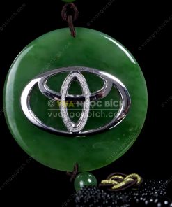 Treo xe ô tô Ngọc Bích Nephrite Jade (VNB-VPPT018)