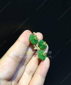 Mặt Dây Hoa 5 Cánh Ngọc Bích Nephrite Jade VIP (VNB-MD326) 23 Mặt Dây Hoa 5 Cánh Ngọc Bích Nephrite Jade VIP (VNB-MD326)