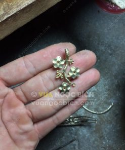 Mặt Dây Hoa 5 Cánh Ngọc Bích Nephrite Jade VIP (VNB-MD326) 21 Mặt Dây Hoa 5 Cánh Ngọc Bích Nephrite Jade VIP (VNB-MD326)