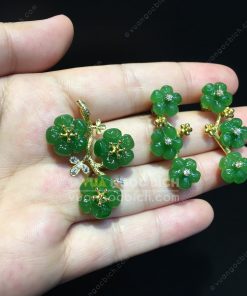 Mặt Dây Hoa 5 Cánh Ngọc Bích Nephrite Jade VIP (VNB-MD326) 19 Mặt Dây Hoa 5 Cánh Ngọc Bích Nephrite Jade VIP (VNB-MD326)