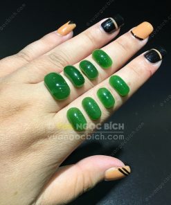 Mặt đá trang sức Ngọc Bích Nephrite Jade (VNB-MDTS001) 13 Mặt đá trang sức Ngọc Bích Nephrite Jade (VNB-MDTS001)
