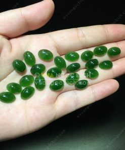 Mặt đá trang sức Ngọc Bích Nephrite Jade (VNB-MDTS004)