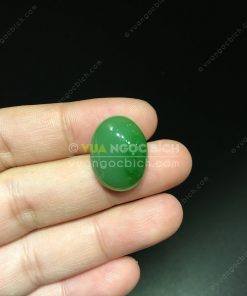 Mặt đá trang sức Ngọc Bích Nephrite Jade (VNB-MDTS005)
