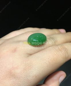 Mặt đá trang sức Ngọc Bích Nephrite Jade (VNB-MDTS005)