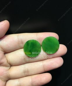Mặt đá trang sức Ngọc Bích Nephrite Jade (VNB-MDTS007) 16 Mặt đá trang sức Ngọc Bích Nephrite Jade (VNB-MDTS007)