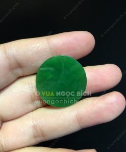 Mặt đá trang sức Ngọc Bích Nephrite Jade (VNB-MDTS007)
