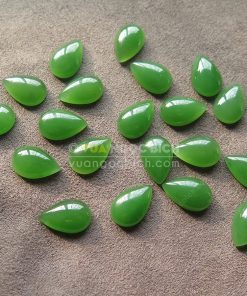 Mặt đá trang sức Ngọc Bích Nephrite Jade (VNB-MDTS009)