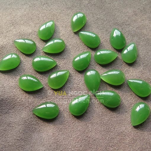 Mặt đá trang sức Ngọc Bích Nephrite Jade (VNB-MDTS009)