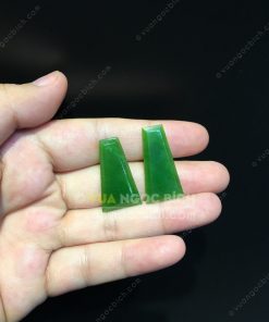 Mặt đá trang sức Ngọc Bích Nephrite Jade (VNB-MDTS011)