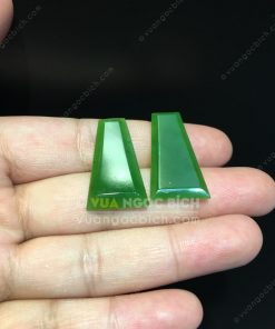 Mặt đá trang sức Ngọc Bích Nephrite Jade (VNB-MDTS011)