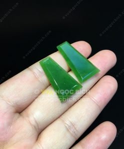 Mặt đá trang sức Ngọc Bích Nephrite Jade (VNB-MDTS011)