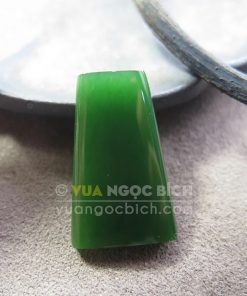 Mặt đá trang sức Ngọc Bích Nephrite Jade (VNB-MDTS013)