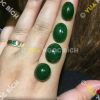Mặt đá trang sức Ngọc Bích Nephrite Jade (VNB-MDTS014)