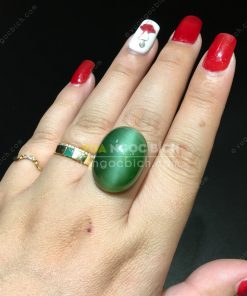 Mặt đá trang sức Ngọc Bích Nephrite Jade (VNB-MDTS015) 14 Mặt đá trang sức Ngọc Bích Nephrite Jade (VNB-MDTS015)