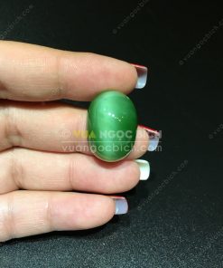 Mặt đá trang sức Ngọc Bích Nephrite Jade (VNB-MDTS015) 17 Mặt đá trang sức Ngọc Bích Nephrite Jade (VNB-MDTS015)