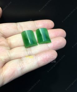 Mặt đá trang sức Ngọc Bích Nephrite Jade (VNB-MDTS016)