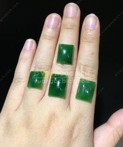Mặt đá trang sức Ngọc Bích Nephrite Jade (VNB-MDTS017) 25 Mặt đá trang sức Ngọc Bích Nephrite Jade (VNB-MDTS017)