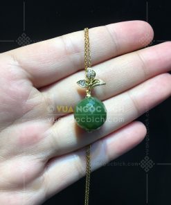 Mặt Dây Ngọc Bích Nephrite Jade (VNB-MD146-3) 13 Mặt Dây Ngọc Bích Nephrite Jade (VNB-MD146-3)