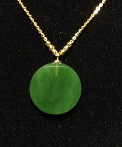 Mặt Dây Ngọc Bích Nephrite Jade (VNB-MD252-3)