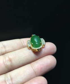 Mặt Dây Ngọc Bích Nephrite Jade (VNB-MD362) 12 Mặt Dây Ngọc Bích Nephrite Jade (VNB-MD362)
