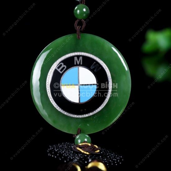 Treo xe ô tô Ngọc Bích Nephrite Jade cao cấp và sang trọng 3