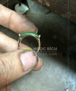 Nhẫn Ngọc Bích Nephrite Jade (VNB-NN156) 1