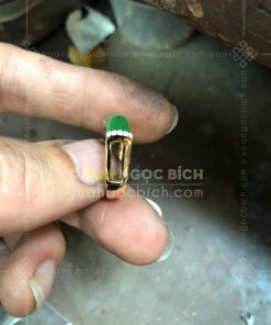 Nhẫn Ngọc Bích Nephrite Jade (VNB-NN156) 2