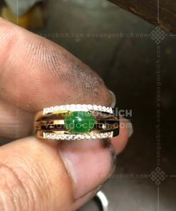 Nhẫn Ngọc Bích Nephrite Jade (VNB-NN158) 19 Nhẫn Ngọc Bích Nephrite Jade (VNB-NN158) 1