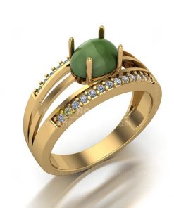 Nhẫn Ngọc Bích Nephrite Jade (VNB-NN158) 20 Nhẫn Ngọc Bích Nephrite Jade (VNB-NN158) 2