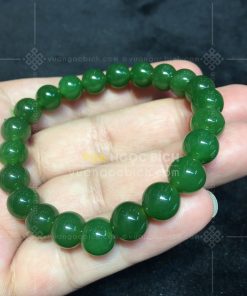 Vòng Tay Ngọc Bích 8mm VVIP (VNB-VT314-1) 22 Vòng Tay Ngọc Bích 8mm VVIP (VNB-VT314-1)