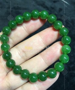 Vòng Tay Ngọc Bích 8mm VVIP (VNB-VT314-1) 20 Vòng Tay Ngọc Bích 8mm VVIP (VNB-VT314-1)